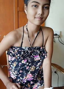 الإباحية والصور صغيرتي الآسيوية في سن المراهقة باو يأخذ قبالة her, asian 
