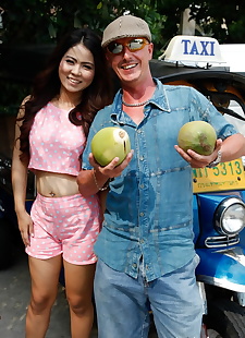 अश्लील तस्वीरें एक और सुंदर थाई किशोरी फूहड़ meena, asian 