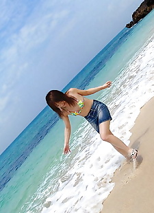 japanese porn photos Japanese teen Chikaho Ito models non, ass , brunette  bikini